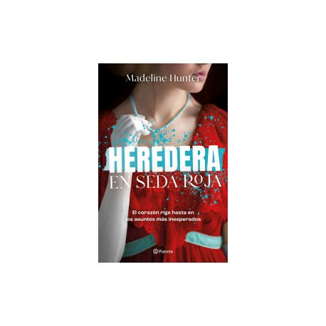 Heredera en seda roja
